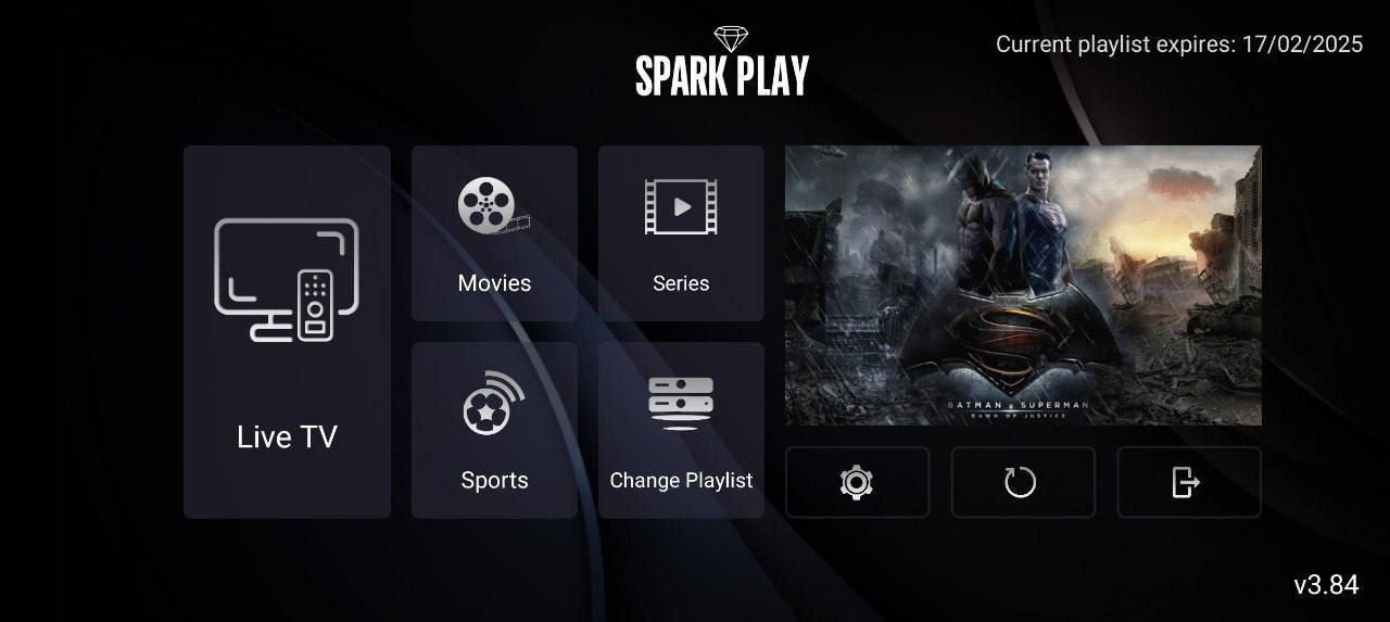 تطبيق Spark Play IPTV