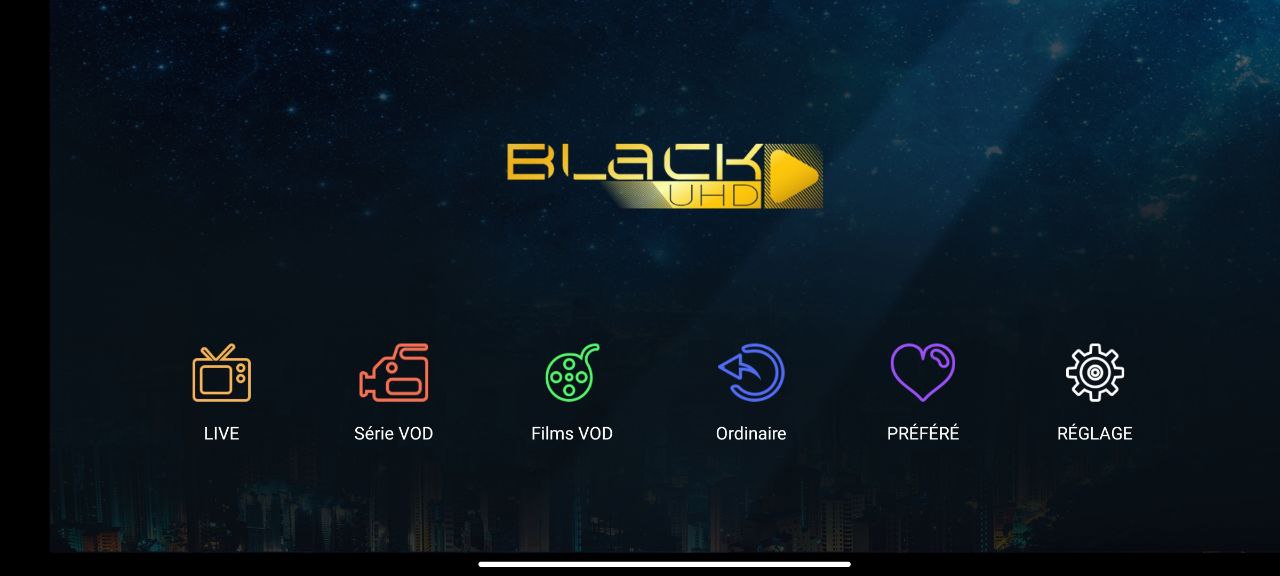تطبيق BLACK UHD PRO