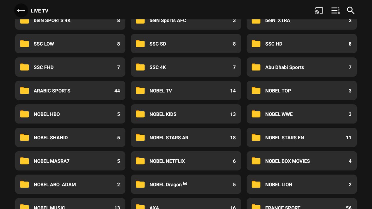 تطبيق Nobel TV