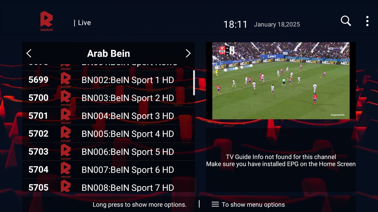ROCKSAT IPTV