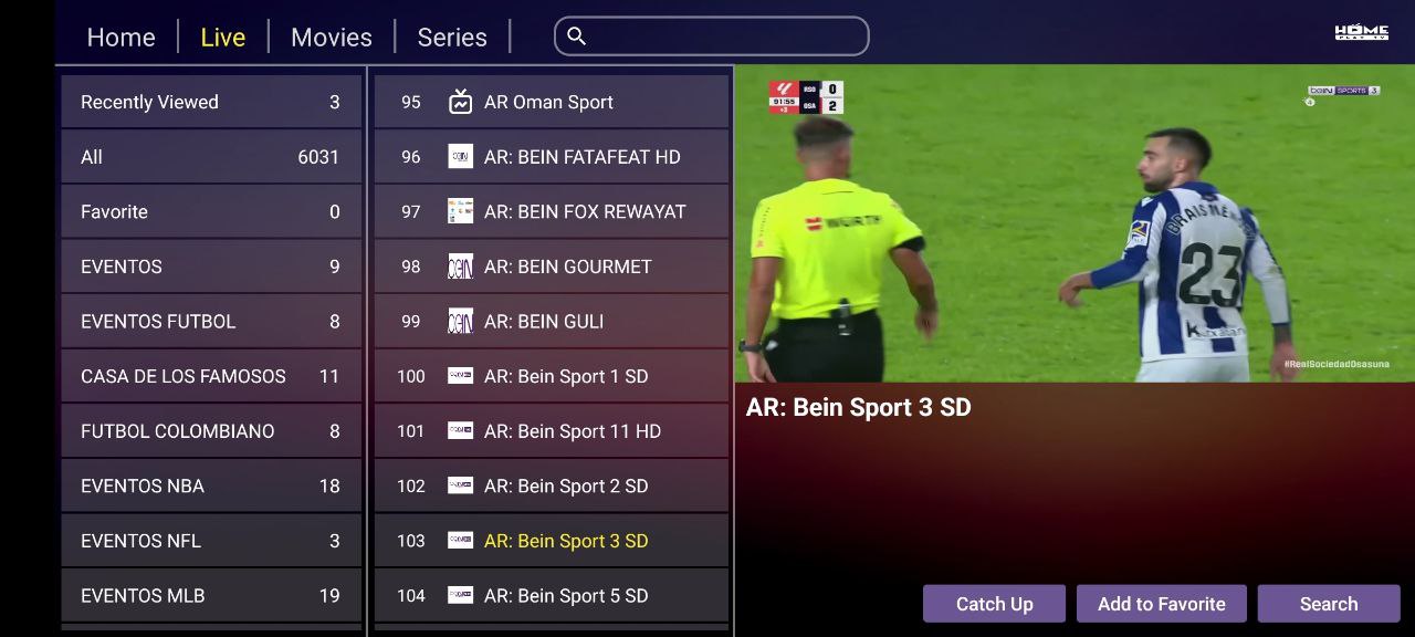 تحميل تطبيق HOME PLAY IBO للاندرويد وسمارت TV