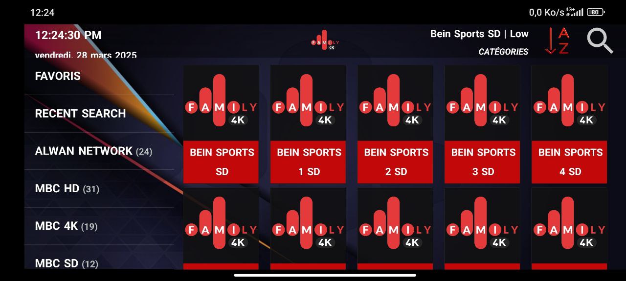 تطبيق Family 4K IPTV APK