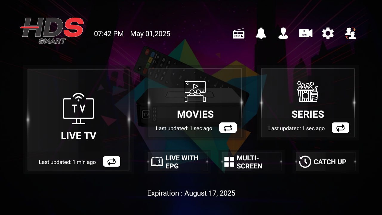 HDS Smart IPTV