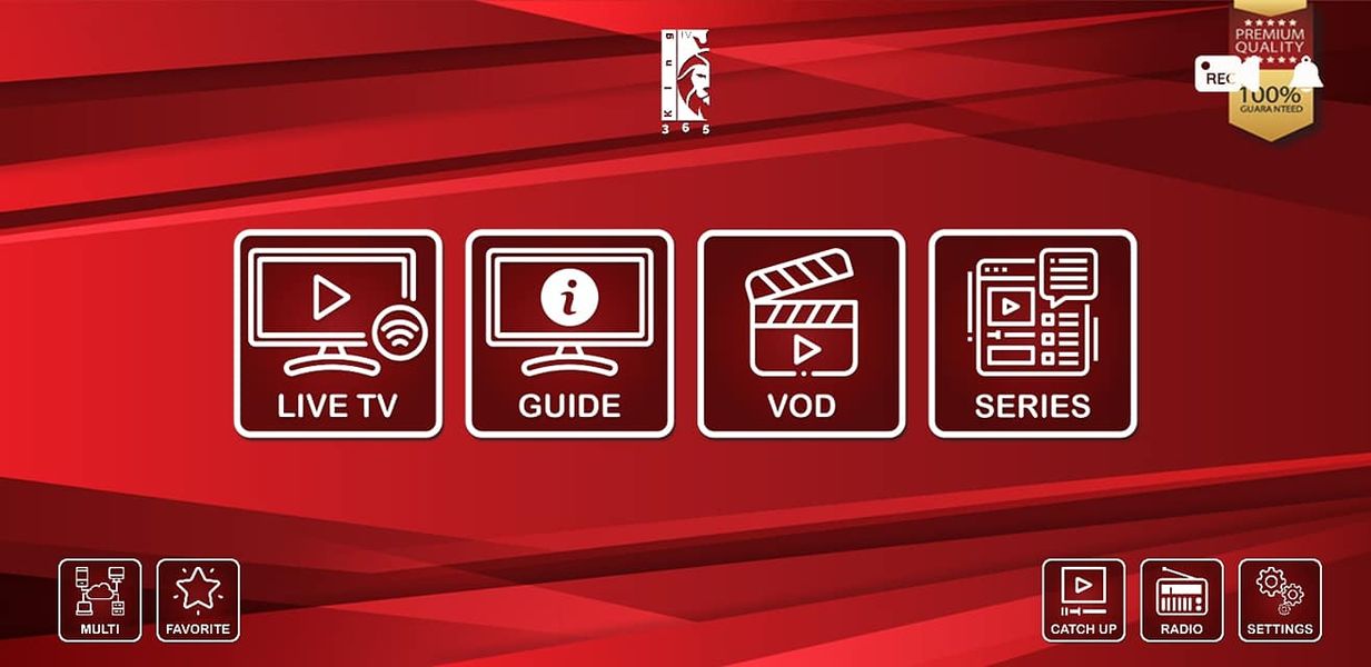 تحميل تطبيق KING365 TV للاندرويد وسمارت TV