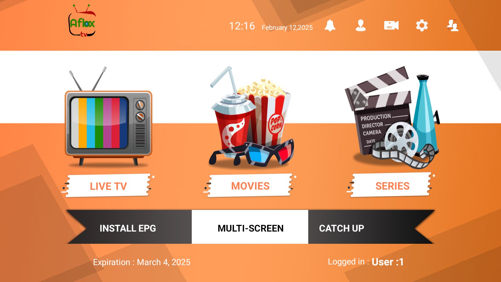 تطبيق AFLAX TV للكبار فقط