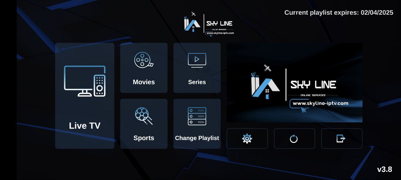 تحميل تطبيق SKYLINE TV PRO مع اكواد التفعيل 2025 للاندرويد وسمارت TV