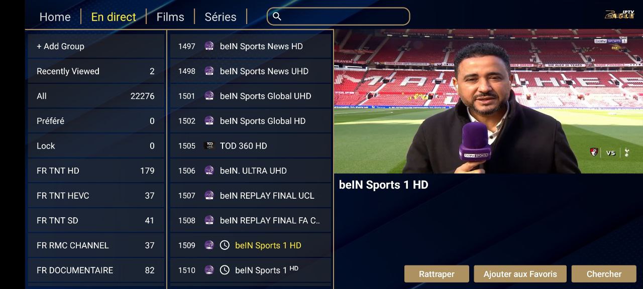 تحميل تطبيق EAGLE TV للاندرويد وسمارت TV