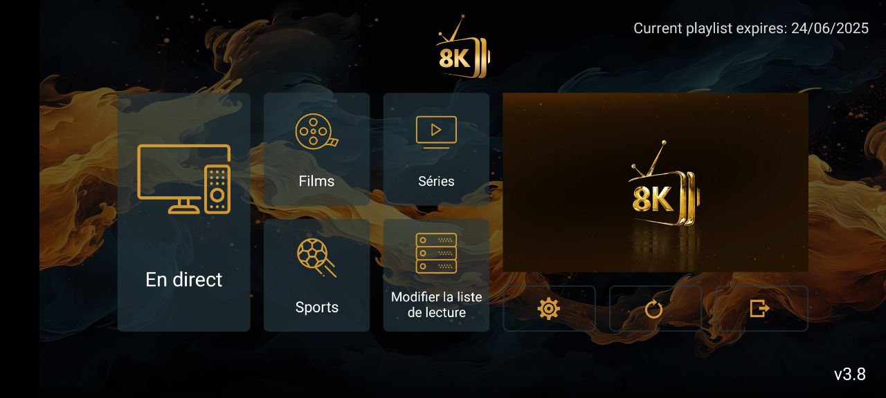 تحميل تطبيق 8K PLAYER VIP مع كود التفعيل 2025 للاندرويد وسمارت TV