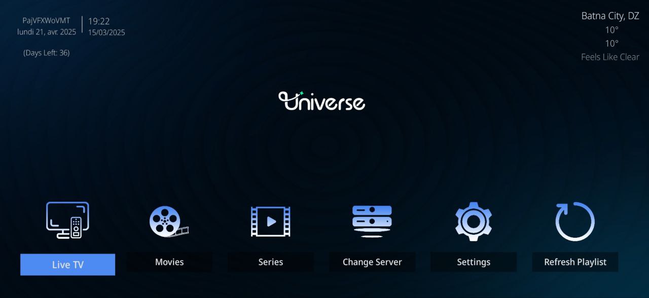 تحميل تطبيق Universe IPTV 4K مفعل 2025 للاندرويد وسمارت TV