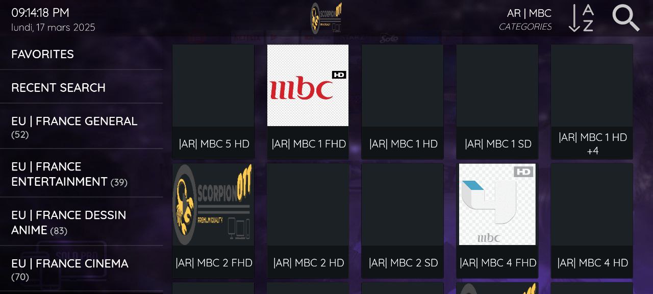 تحميل تطبيق SCORPION OTT للاندرويد وسمارت TV