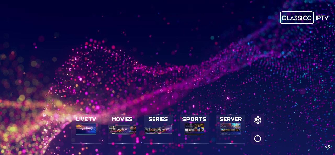 تحميل تطبيق GLASSICO IPTV لمشاهدة القنوات والافلام 2025