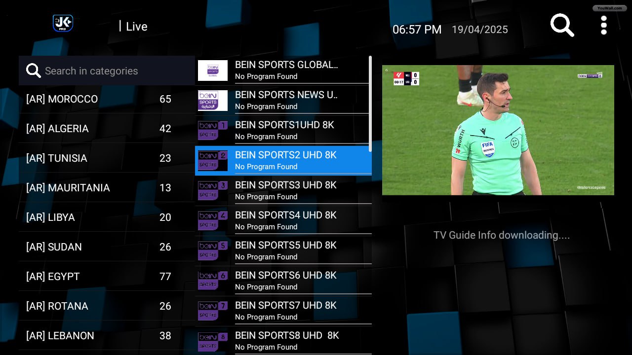 تحميل تطبيق JK PRO للاندرويد وسمارت TV