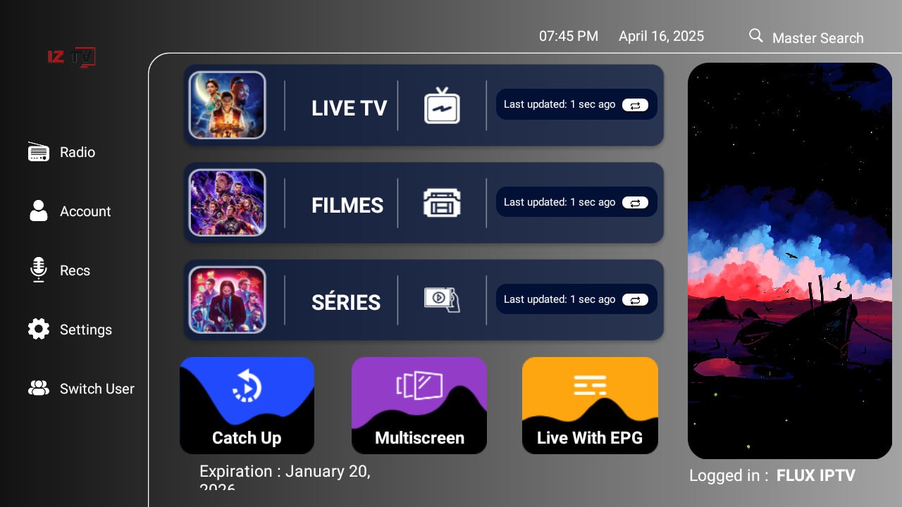 تحميل تطبيق IZ TV Smarters مع كود التفعيل 2025 للاندرويد وسمارت TV