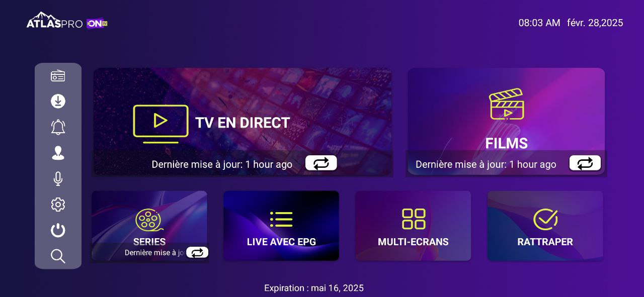 تحميل تطبيق Atlas Pro 4K مع كود التفعيل 2025 للاندرويد وسمارت TV