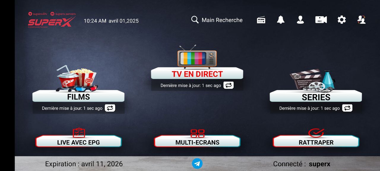 تحميل تطبيق SuperX TV مع كود التفعيل 2025 للاندرويد وسمارت TV
