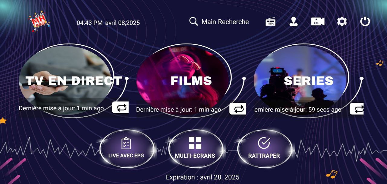 تحميل تطبيق MH IPTV PRO مع كود التفعيل 2025 للاندرويد وسمارت TV