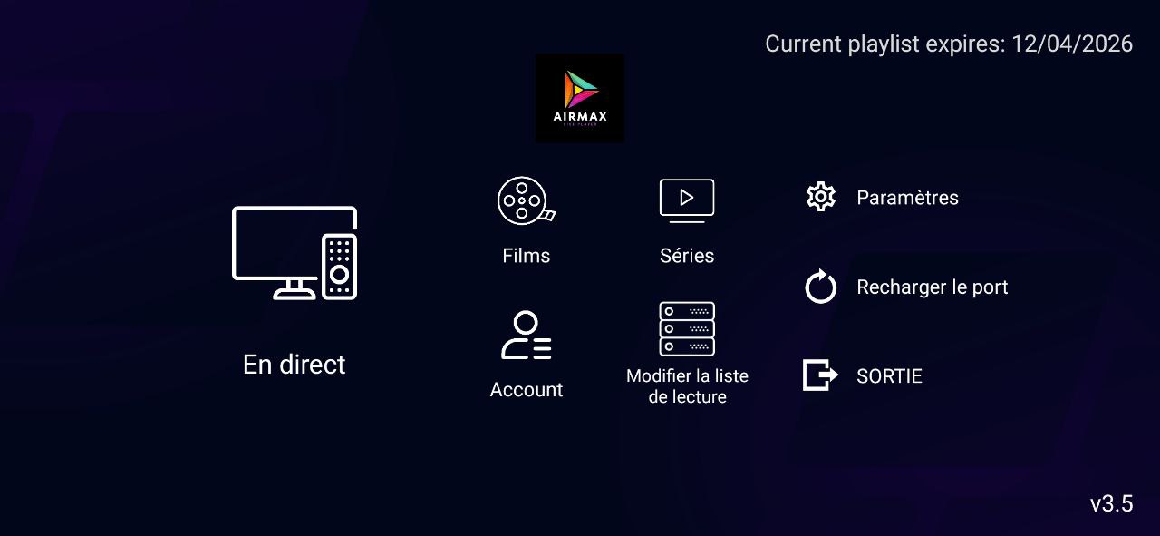 تحميل تطبيق AirMax Live مع كود التفعيل 2025 للاندرويد وسمارت TV