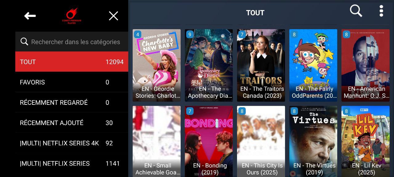 تحميل تطبيق Smart Comet Premium للاندرويد وسمارت TV