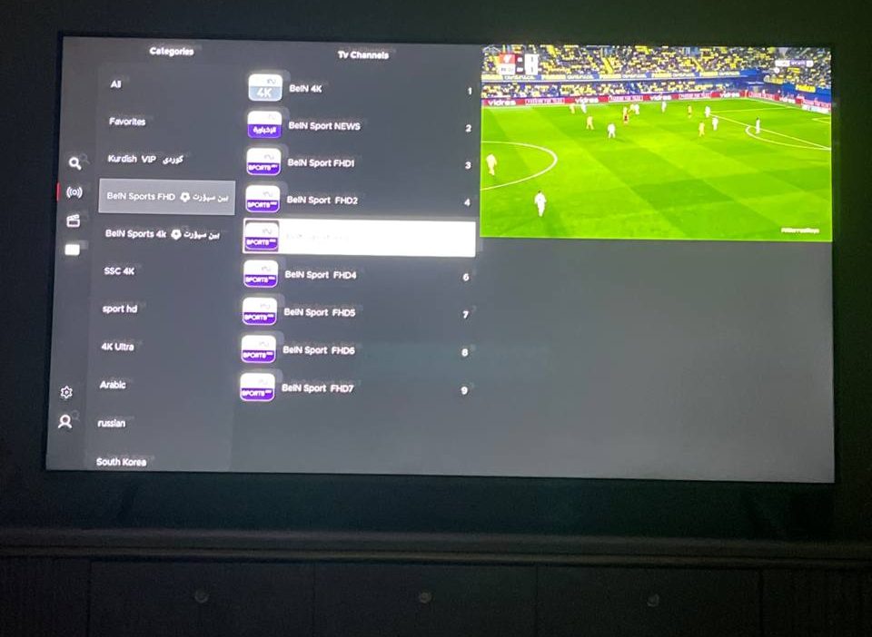 Best mac bein sport 4k Server