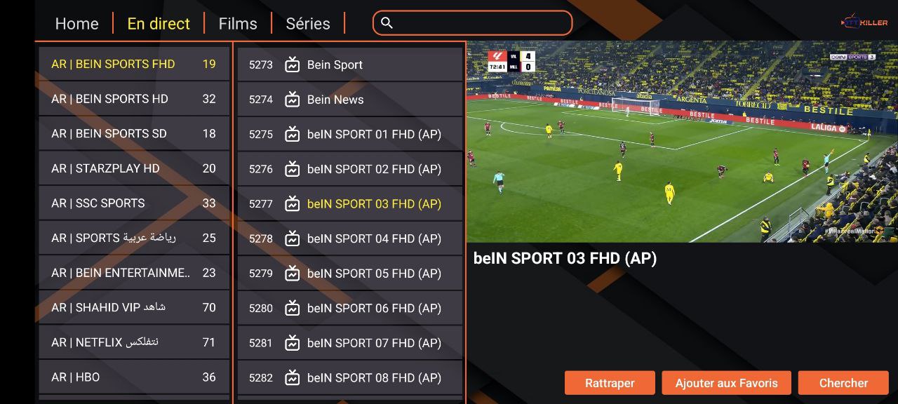 تحميل تطبيق Ott Killer IPTV للاندرويد وسمارت TV