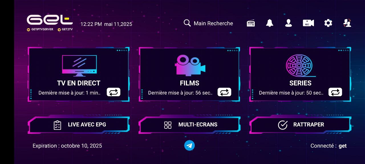 تحميل تطبيق Get TV مع كود التفعيل 2025 للاندرويد وسمارت TV