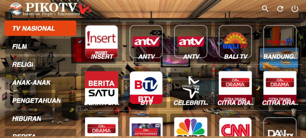 تحميل تطبيق Piko TV مفعل بدون كود 2025 للاندرويد وسمارت TV