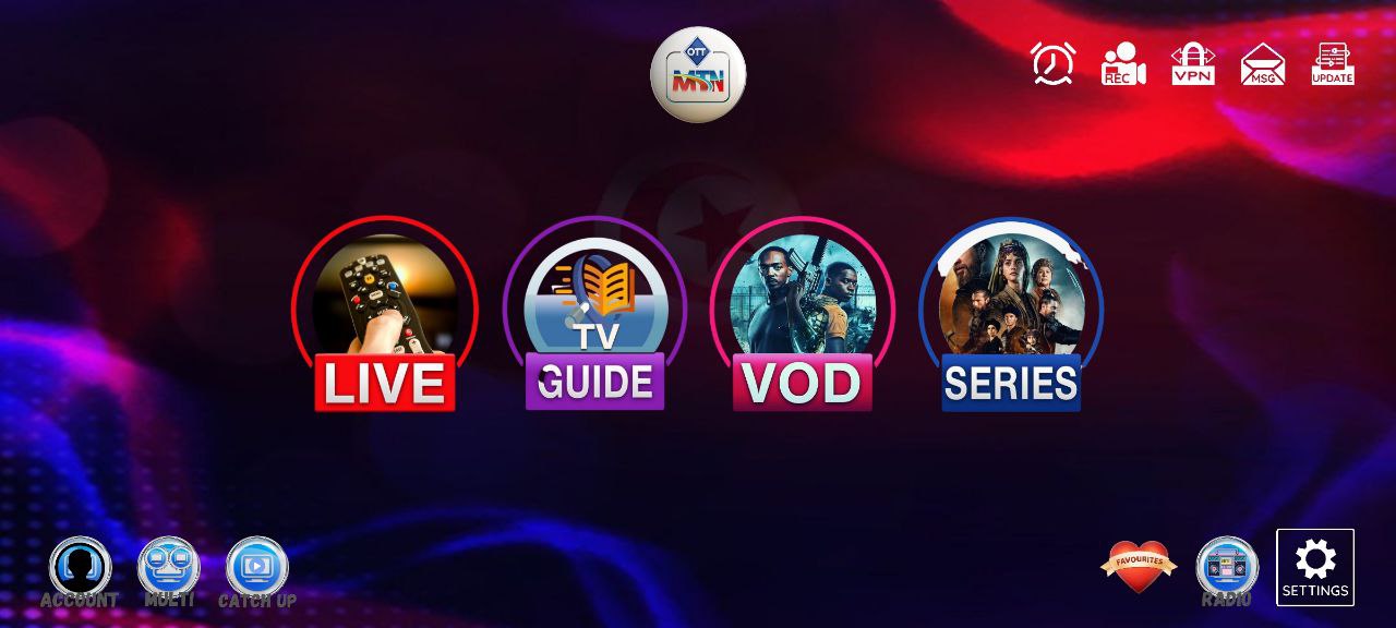 تحميل تطبيق MTN 8K IPTV مفعل بدون كود 2025 للاندرويد وسمارت TV
