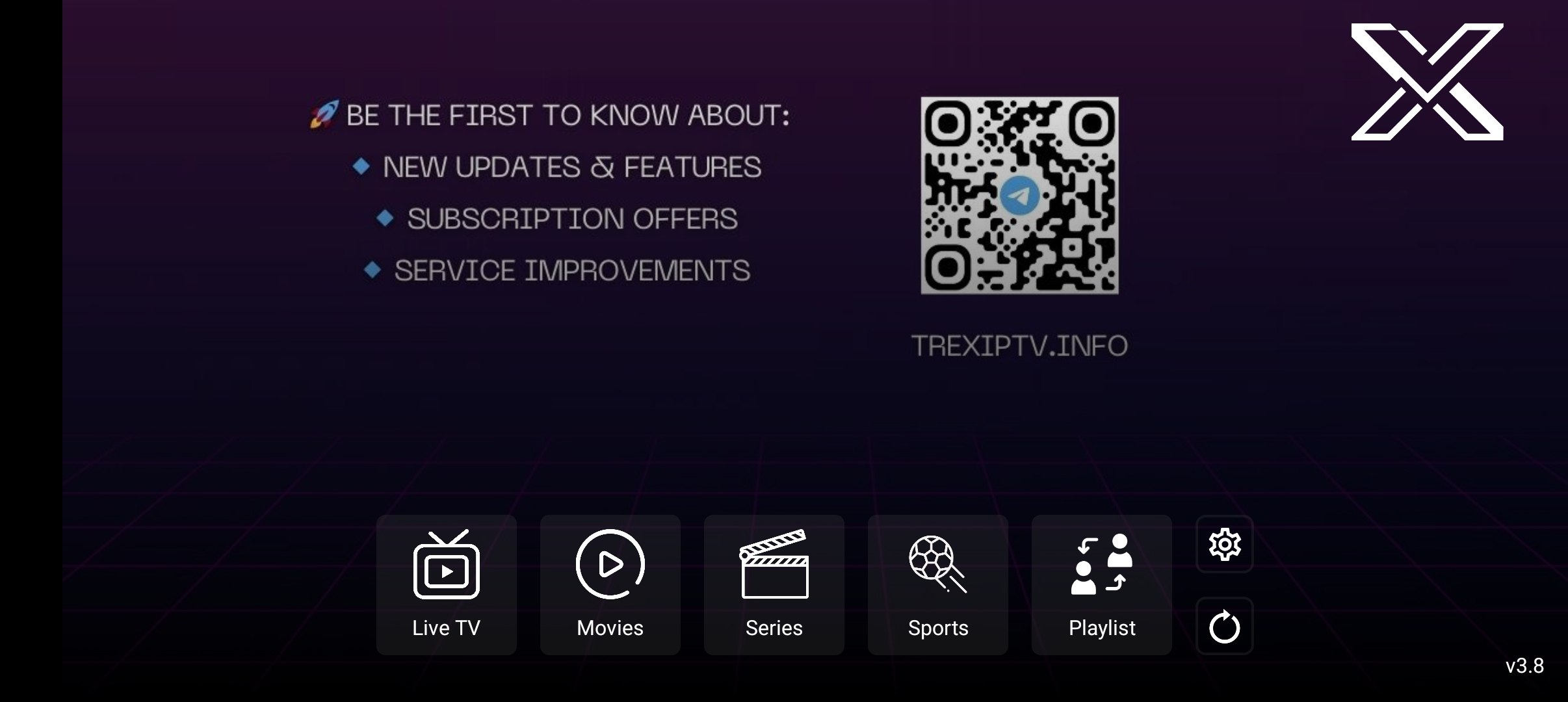 تحميل تطبيق TREX IPTV مع كود التفعيل 2025 للاندرويد وسمارت TV