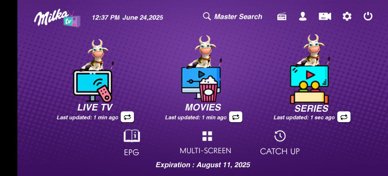 تحميل تطبيق Milka TV مع كود تفعيل 2025 للاندرويد وسمارت TV
