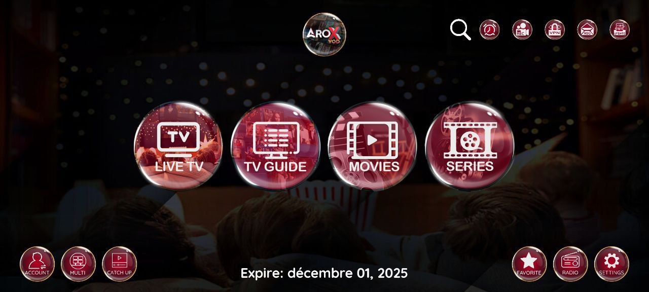 تحميل تطبيق AROX VOD مع كود التفعيل 2026 للاندرويد وسمارت TV