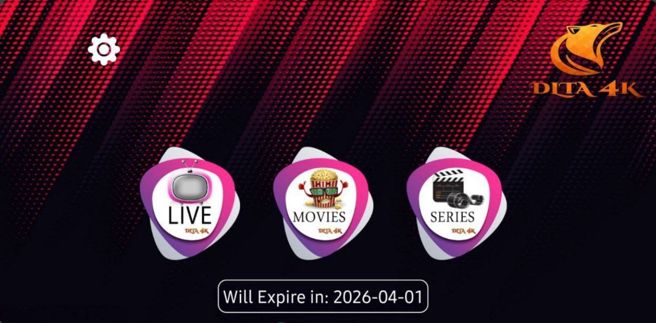 Delta 4K IPTV مفعل